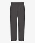 Organic Straight Leg Sweatpants - Lava Grey