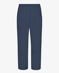 Organic Straight Leg Sweatpants - Petrol Blue