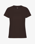 Women Light Organic Tee - Coffee Brown