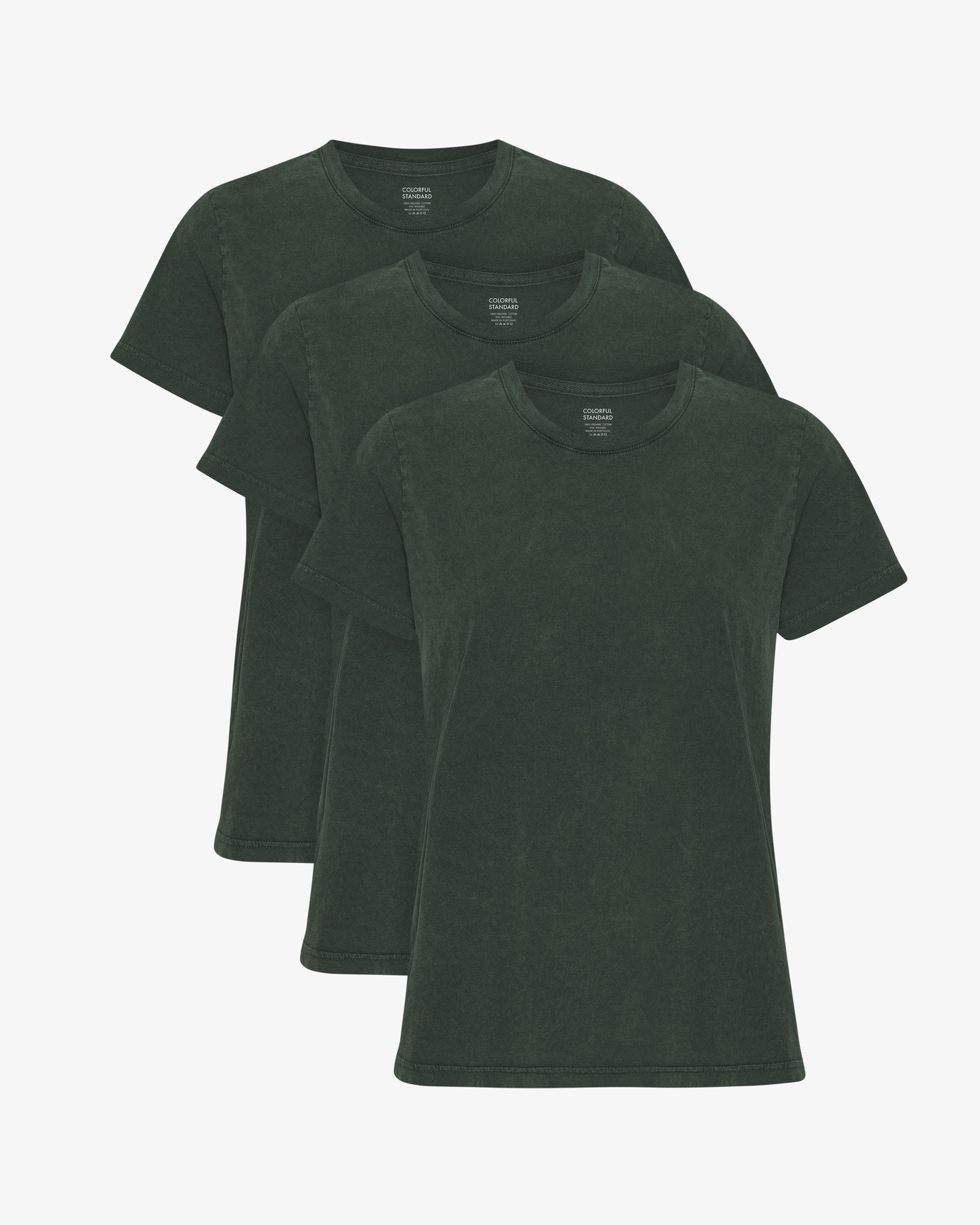 Women Light Organic Tee - Midnight Forest (3-Pack)