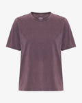 Women Light Organic Tee - Faded Grape