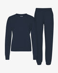 Organic Classic Sweatsuit - Navy Blue