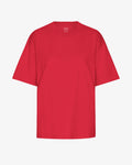 Oversized Organic T-Shirt - Scarlet Red