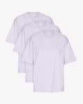 Oversized Organic T-Shirt - Soft Lavender (3-Pack)