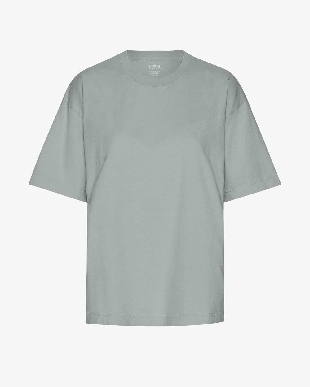 Oversized Organic T-Shirt - Steel Blue