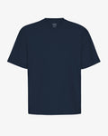 Oversized Organic T-Shirt - Navy Blue