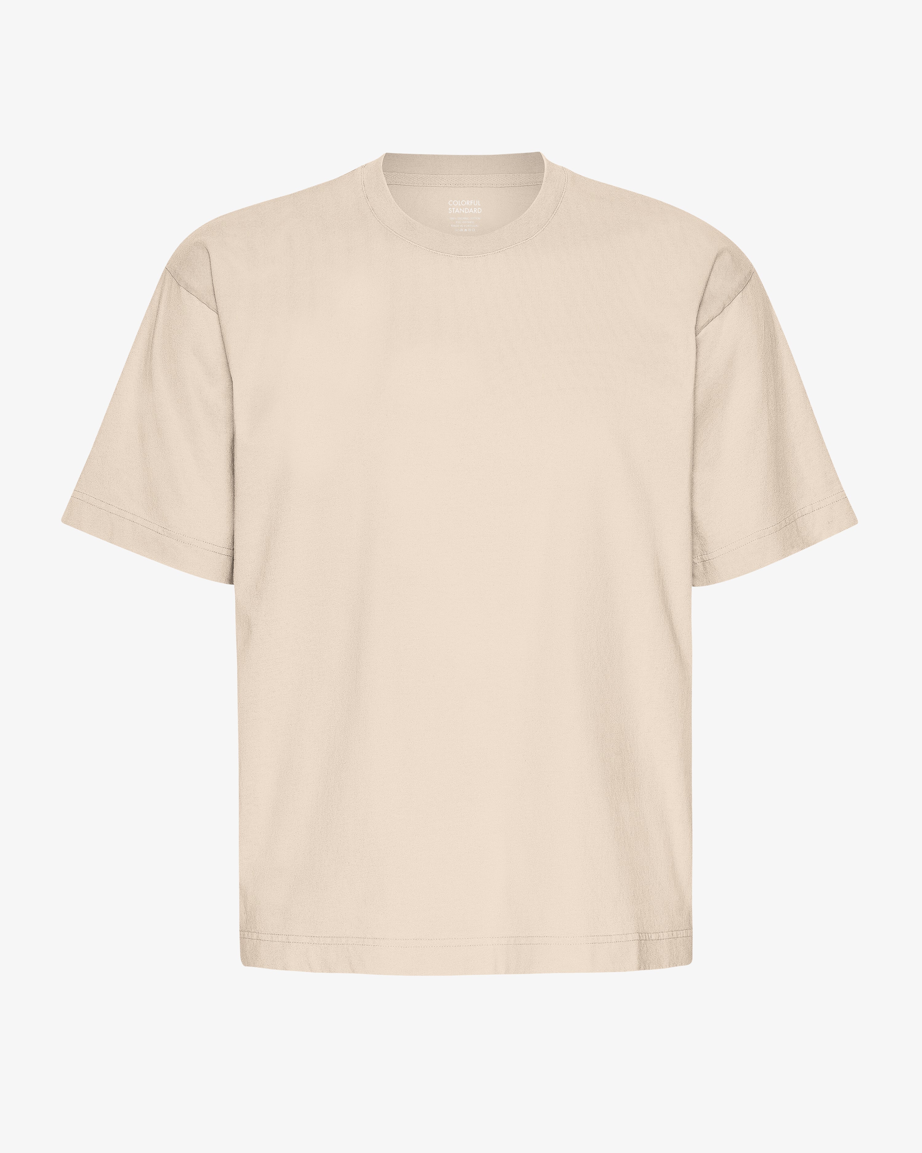 Oversized Organic T-Shirt - Oyster Grey