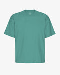 Oversized Organic T-Shirt - Pine Green