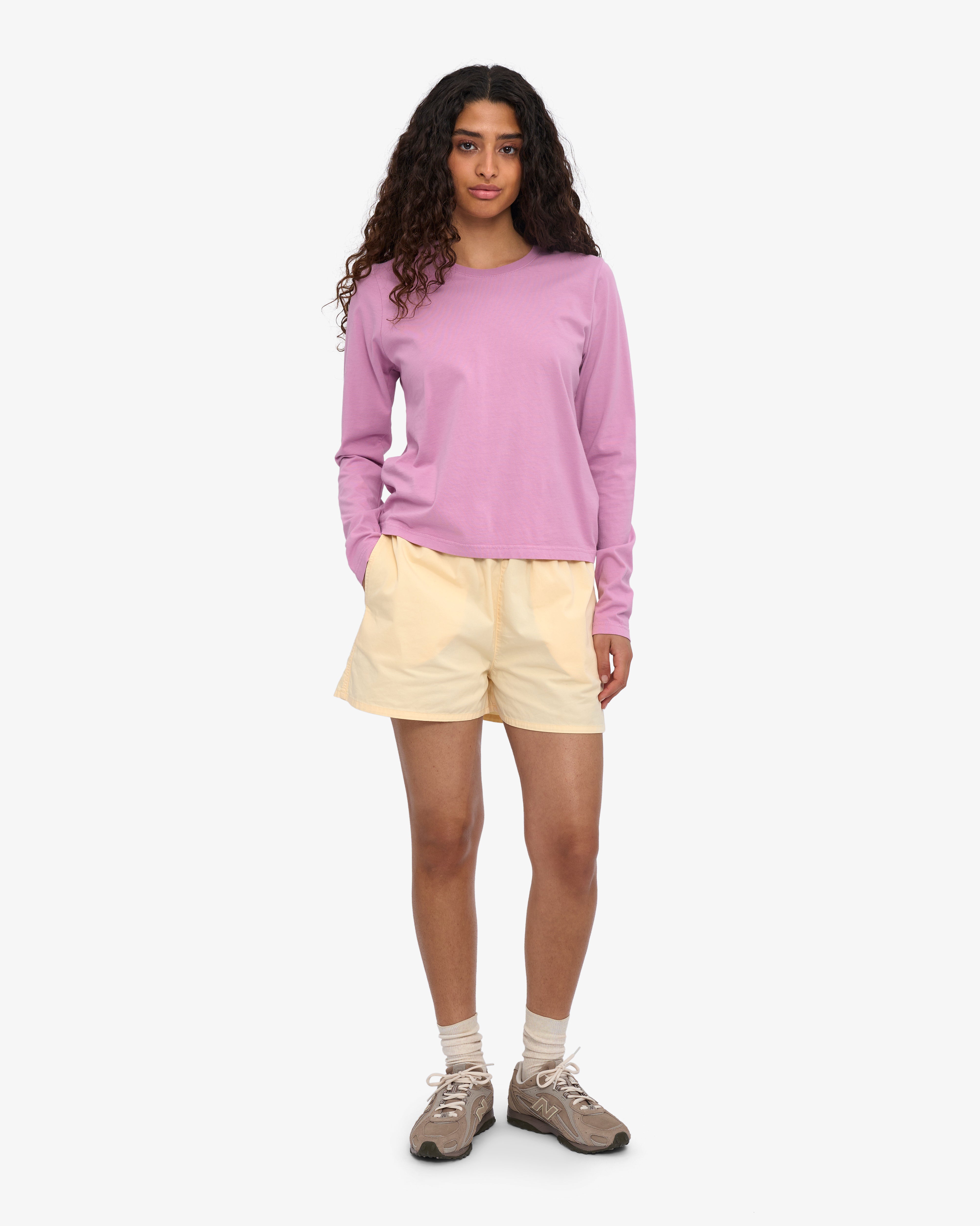Women Organic LS T-Shirt - Cherry Blossom