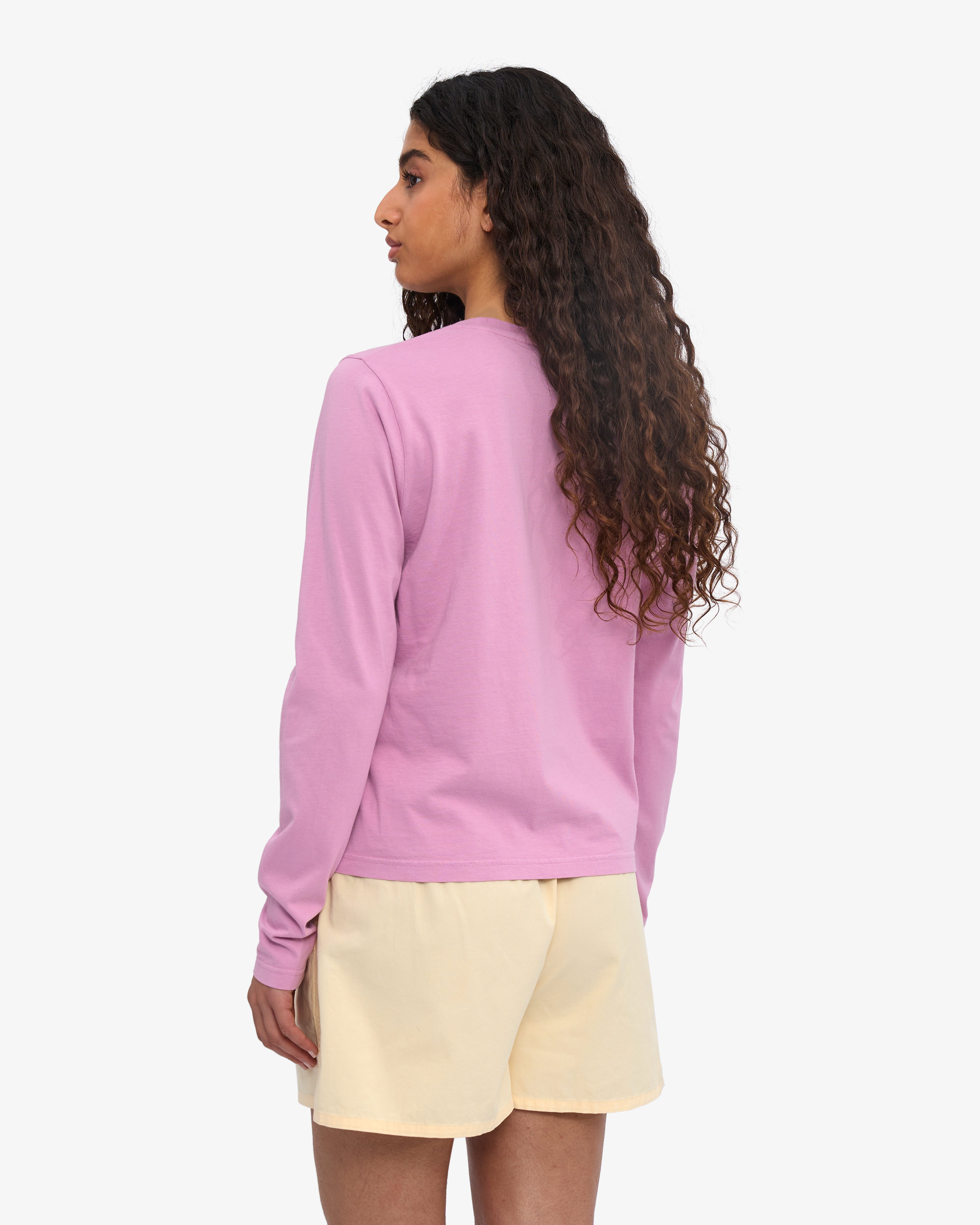 Women Organic LS T-Shirt - Cherry Blossom