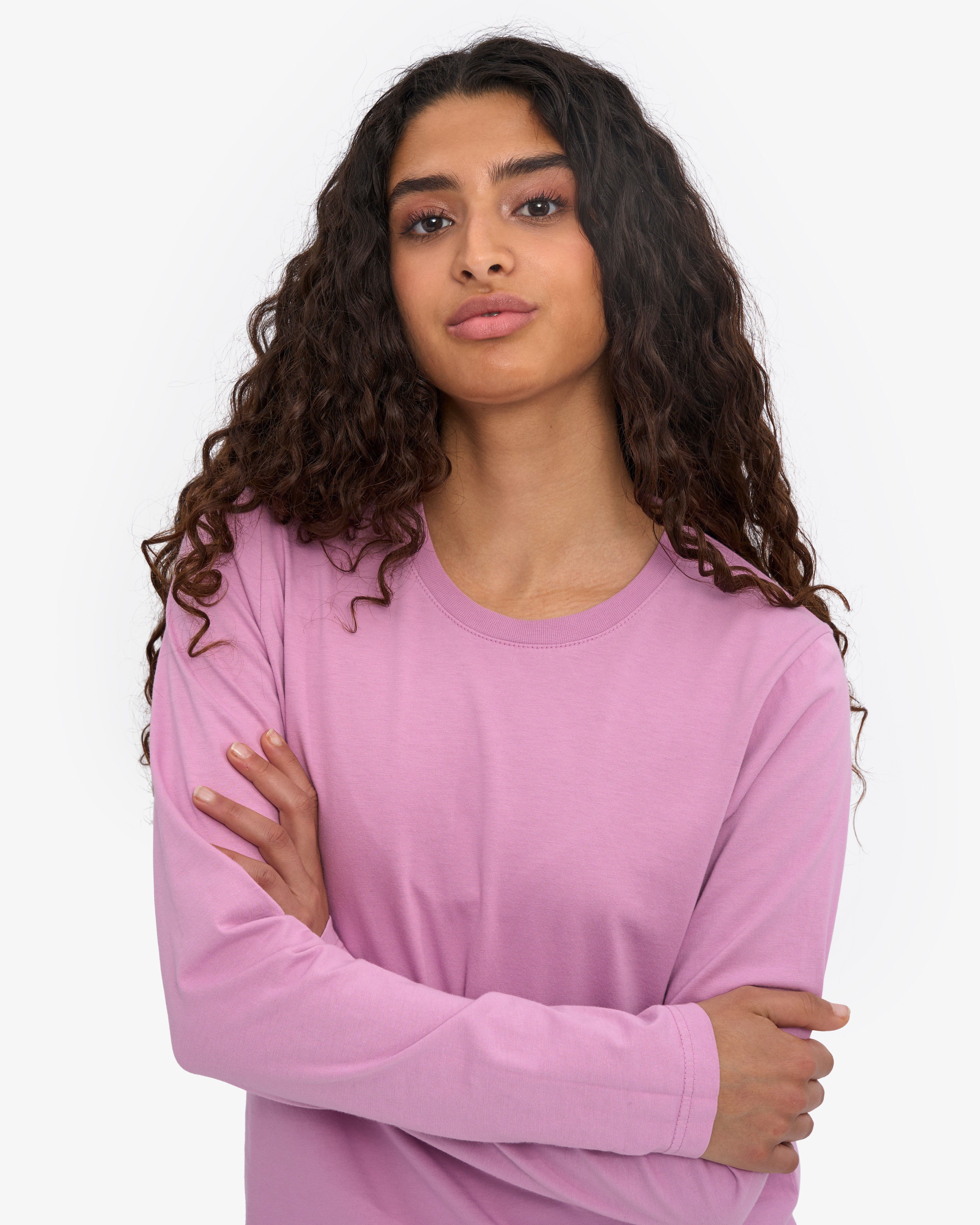 Women Organic LS T-Shirt - Cherry Blossom