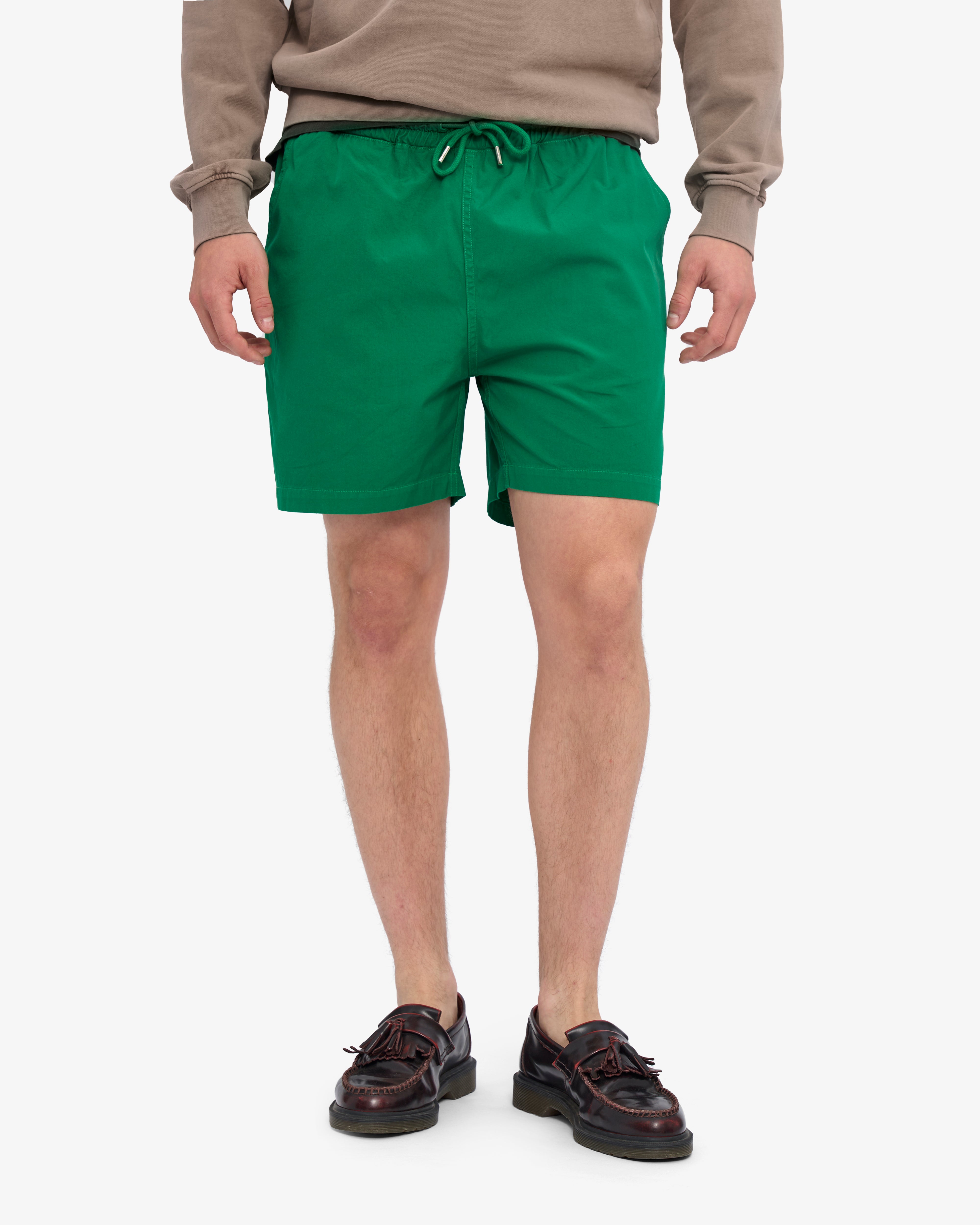 Organic Twill Shorts - Kelly Green