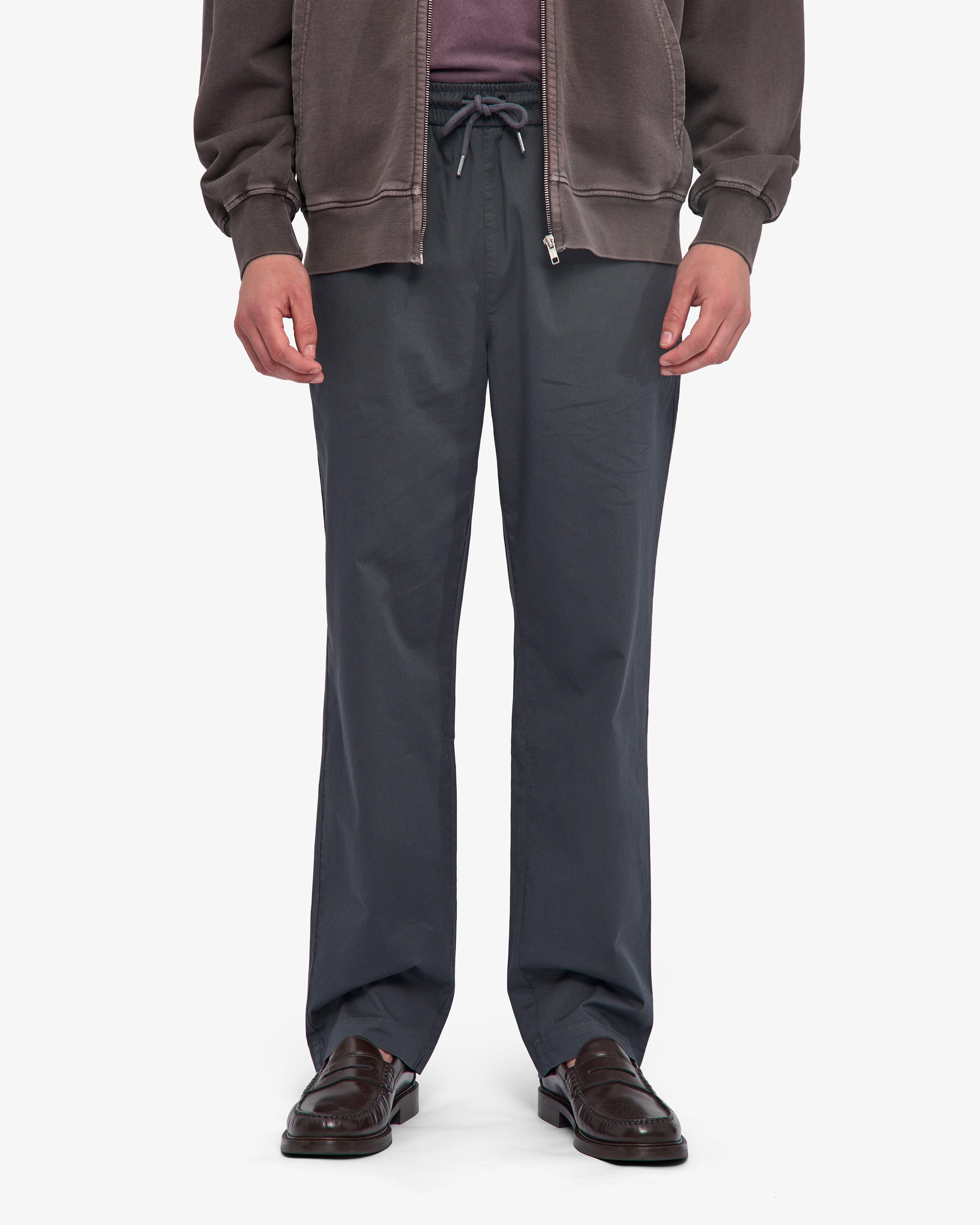 Organic Twill Pants - Lava Grey