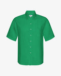 Linen SS Shirt - Kelly Green