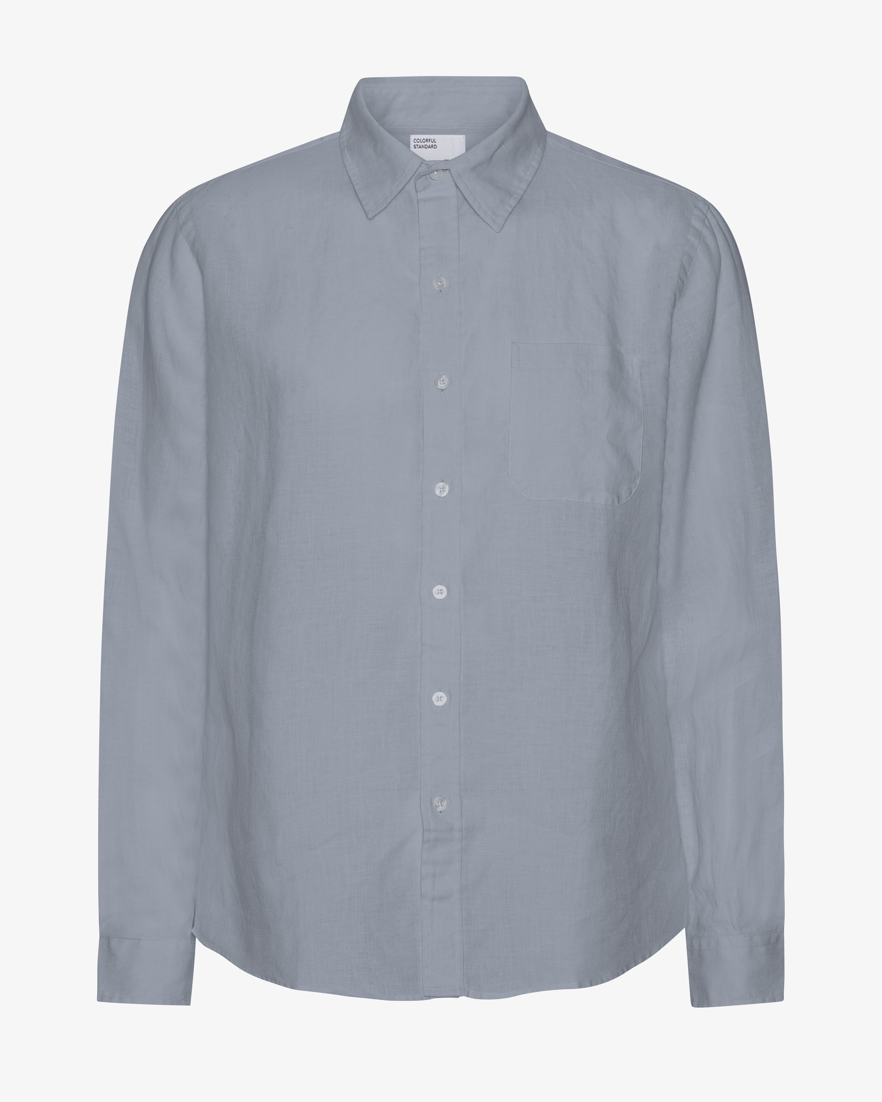 Linen Shirt - Steel Blue