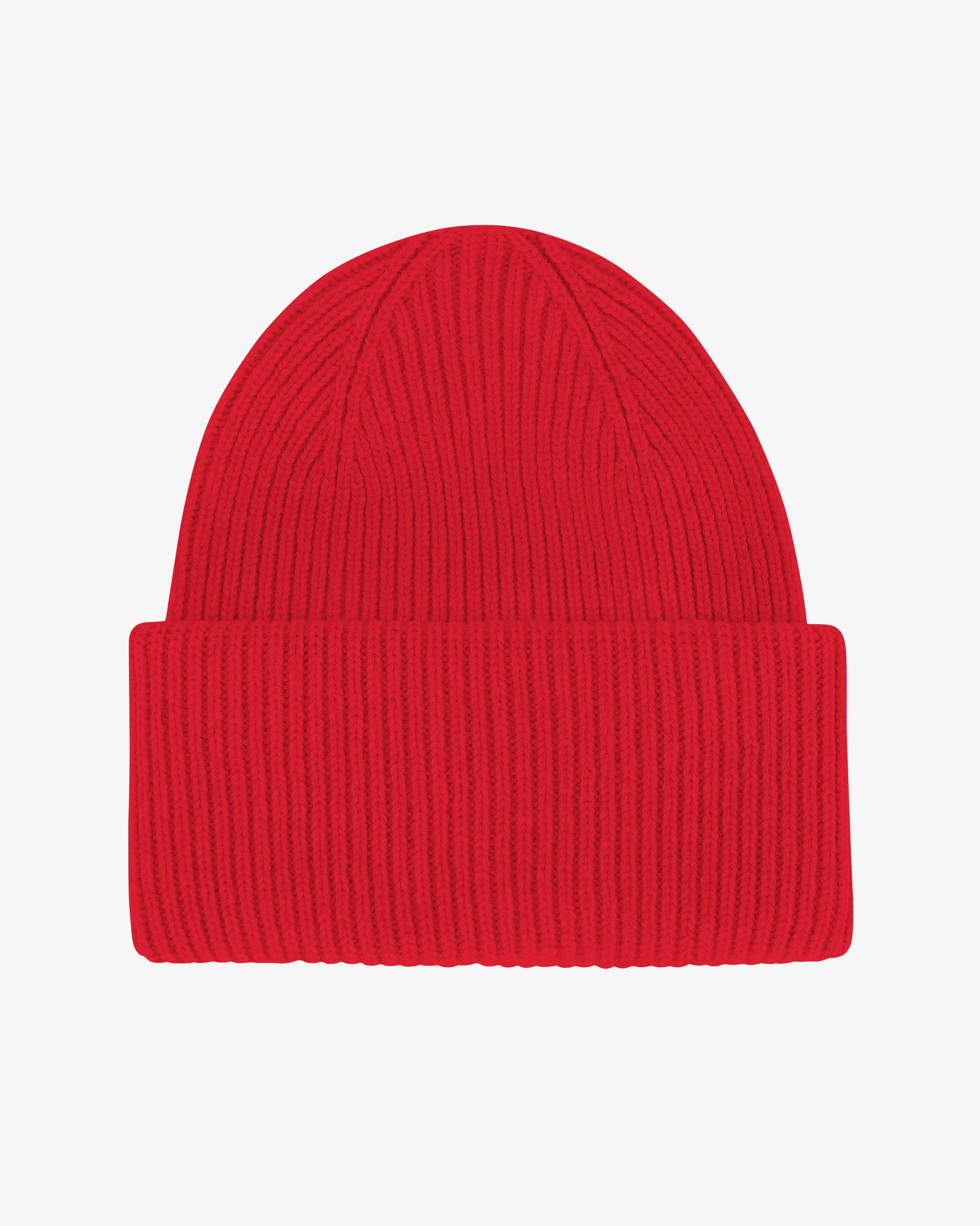 Merino Wool Hat - Scarlet Red