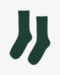 Women Classic Organic Sock - Emerald Green
