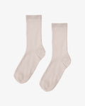 Women Classic Organic Sock - Ivory White