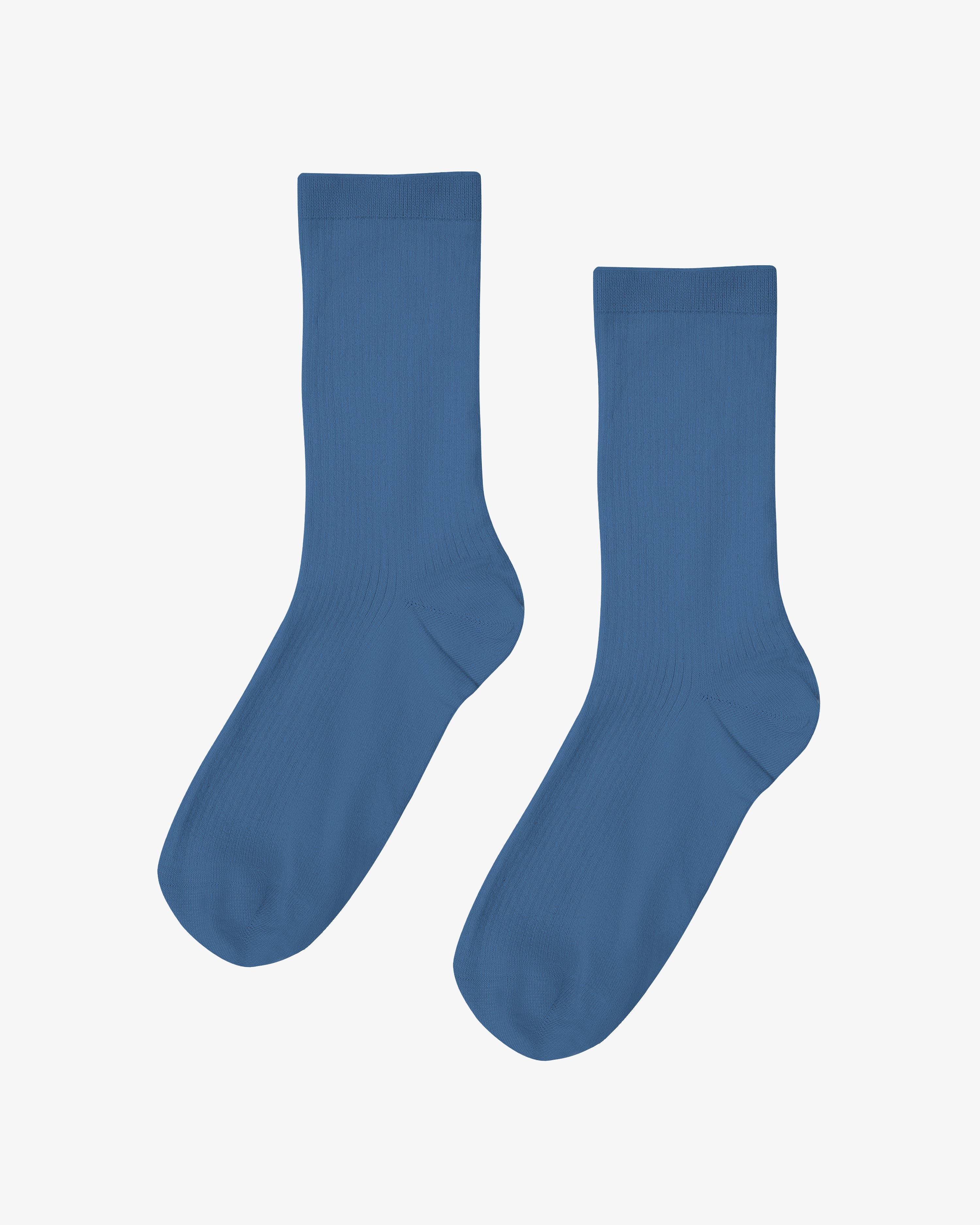Women Classic Organic Sock - Petrol Blue