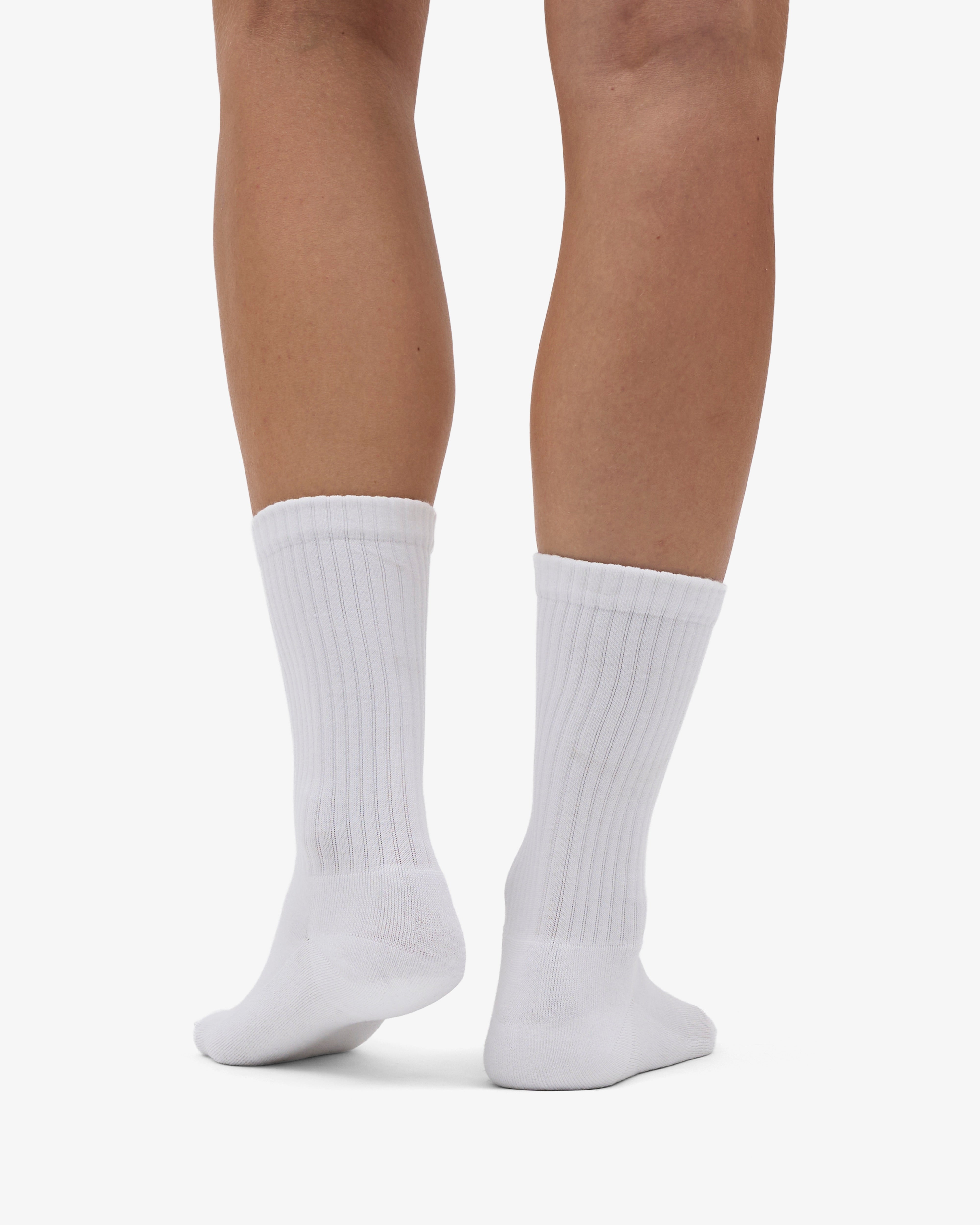 Organic Active Sock - Optical White