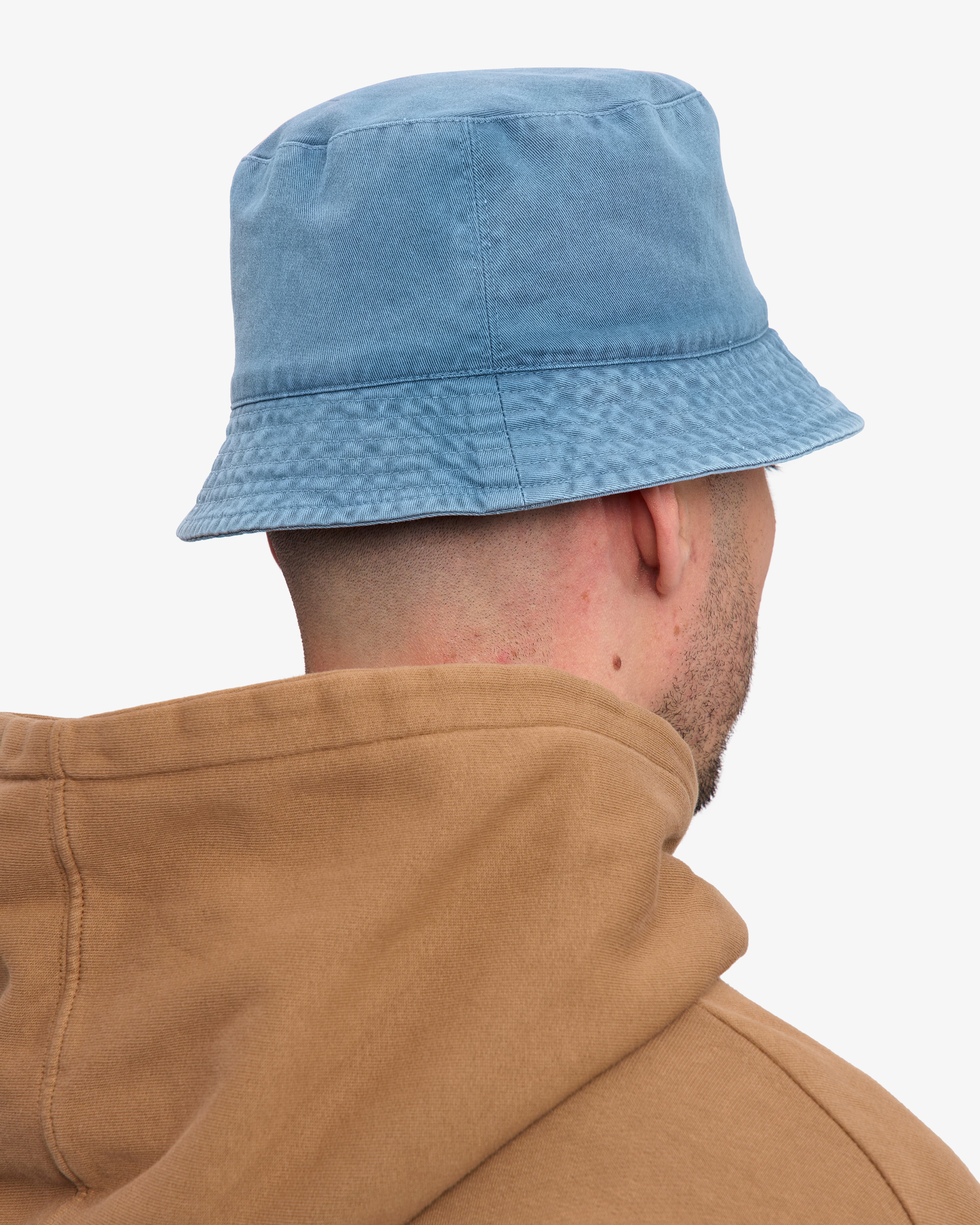 Organic Cotton Bucket Hat - Faded Indigo