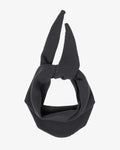 Merino Wool Triangle Scarf - Lava Grey