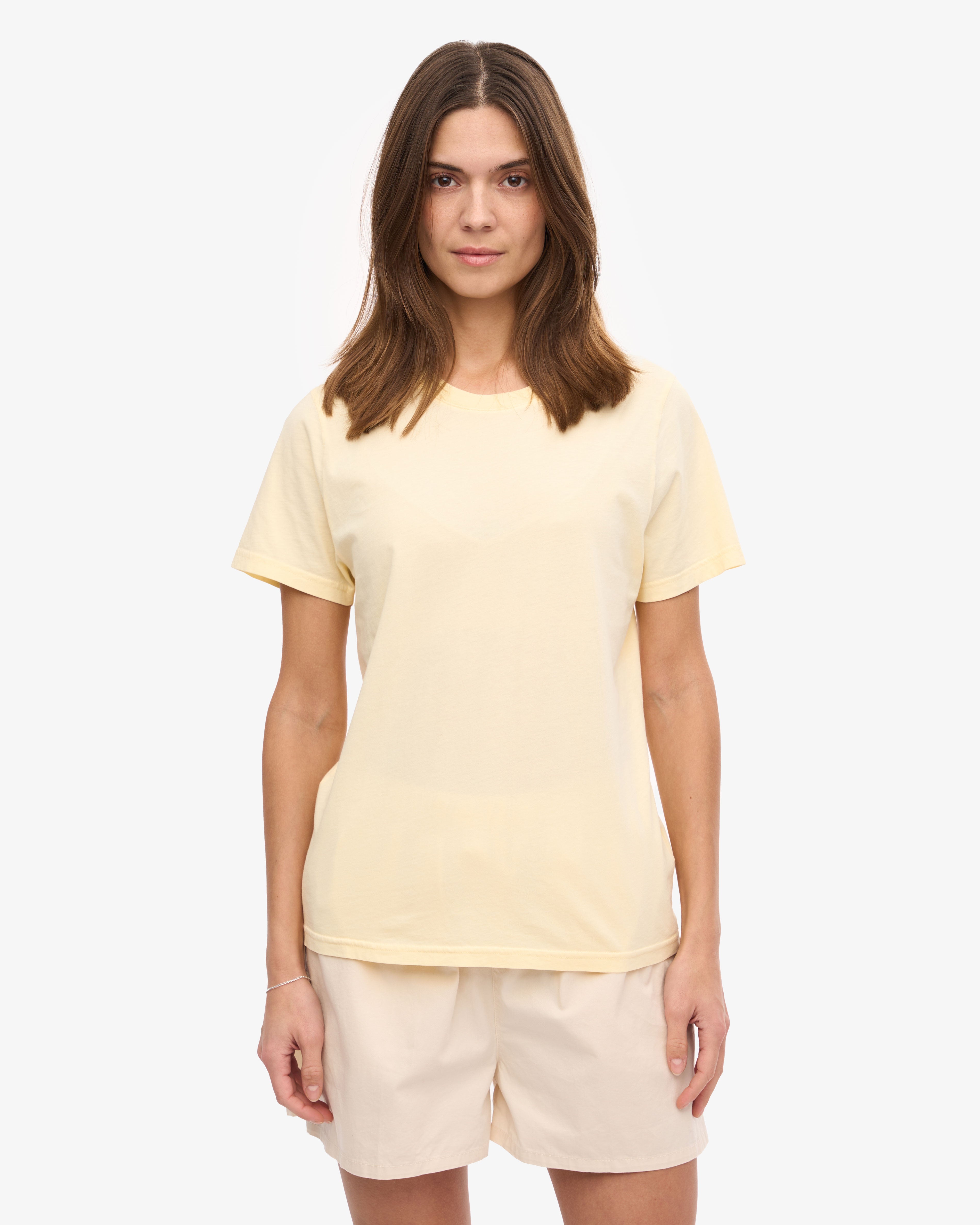 Women Light Organic Tee - Soft Yellow (3-Pack)