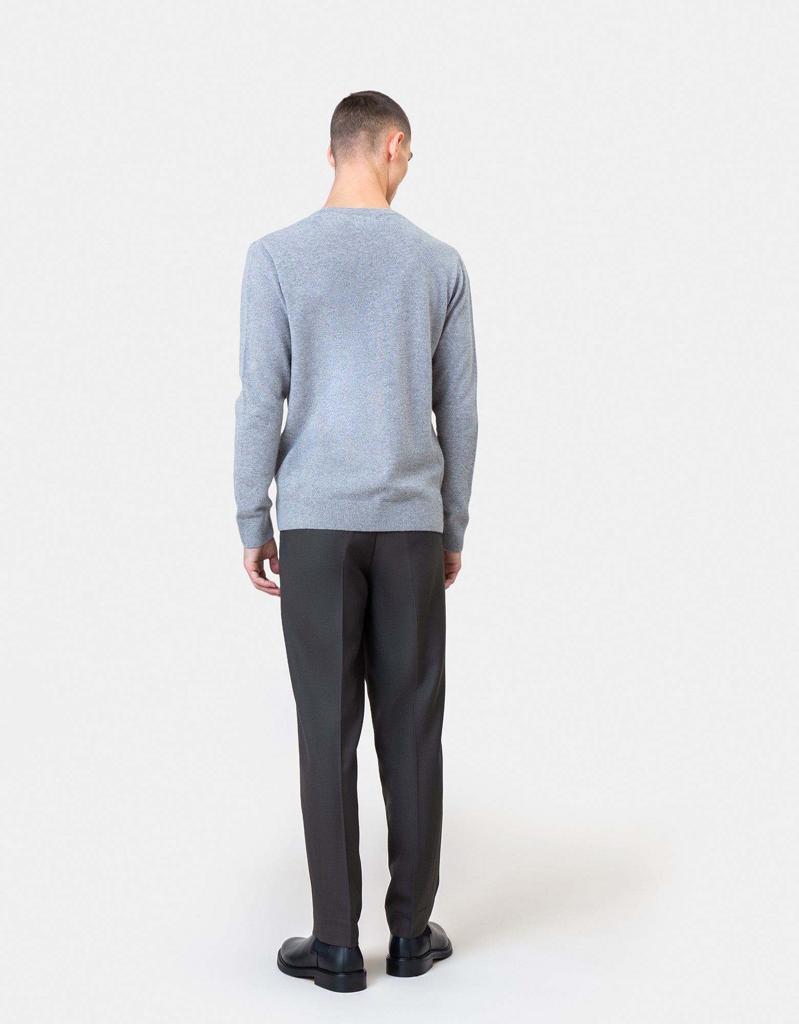 Colorful Standard Light Merino Wool Crew Merino Crewneck Light Emerald Green