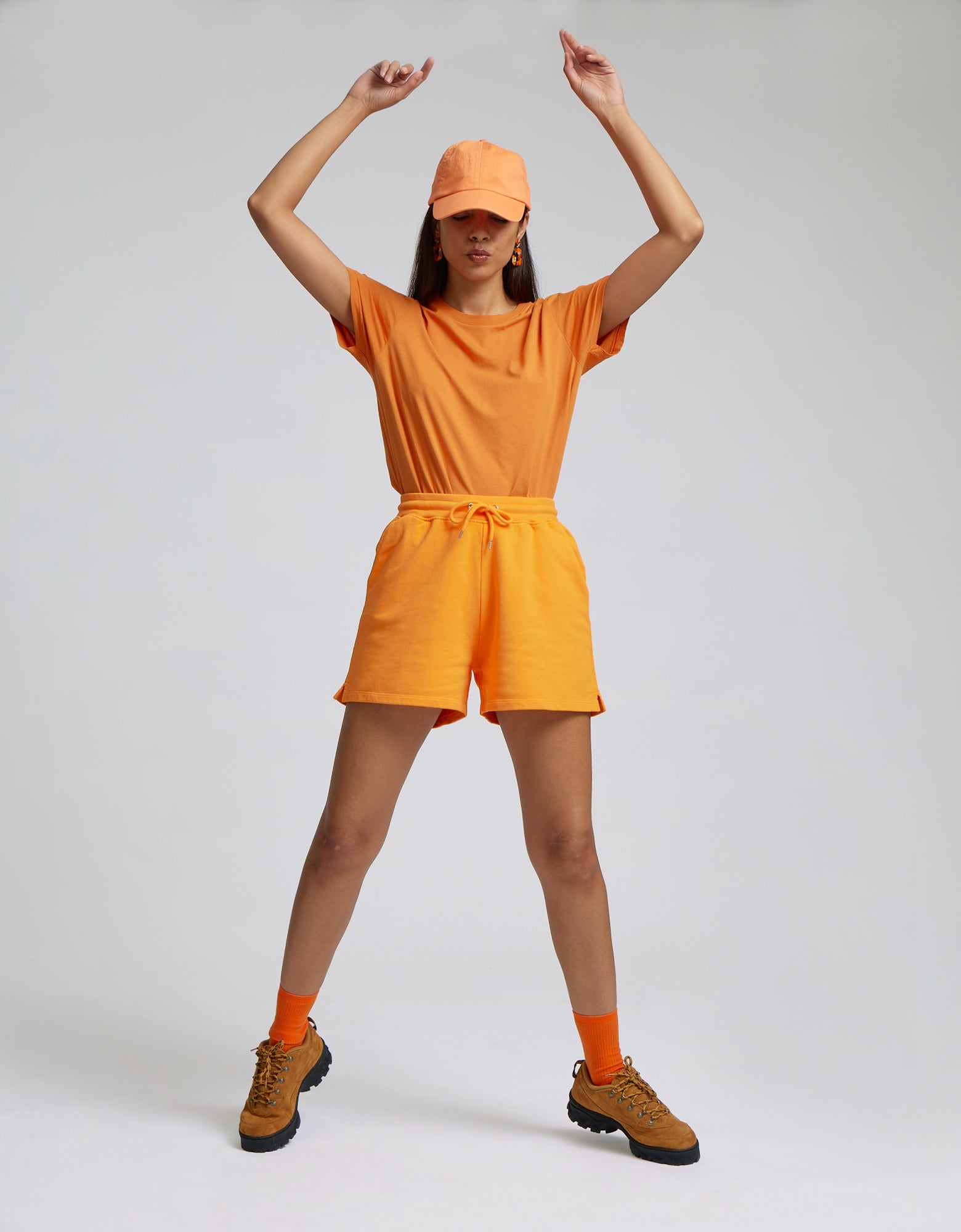 Colorful Standard Women Organic Sweatshorts Women Shorts Polar Blue